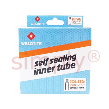 Weldtite Self Sealing 27.5 inch/650B Schrader Inner Tube