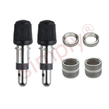 Pack of 2 Easy Pump Valves with 2 x Top Caps and 2x Rim Nuts