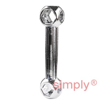 Dumbell Multi Size Spanner 10 Sizes 6-15mm