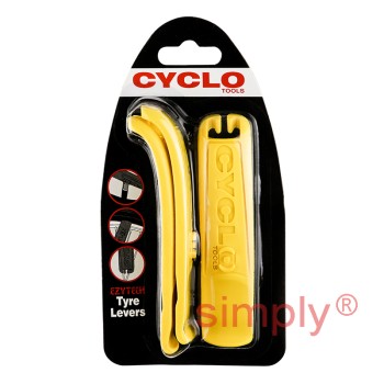 Set of 3 Extra Strong Ezytech Tyre Levers For Cycle Tyres