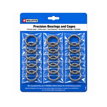 Pack of 2 Weldtite 5/32 inch Head Ball Race Cages