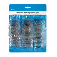 3/16 inch Front Hub Case Hardened Ball Bearings in Cage Retainers (20 pairs)