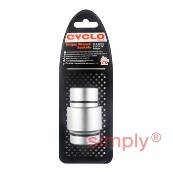 Cyclo 25 and 32mm Sockets a 1/2 inch - 3/8 inch Square Drive Adaptor