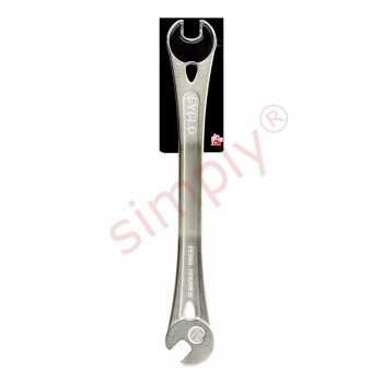 Forged Pedal Spanner 15mm Both Ends