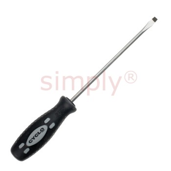Cyclo 5x125mm Flat Blade Screwdriver