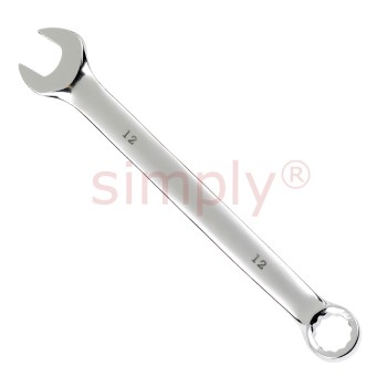 Hardened and Tempered Cyclo 12mm Open / Ring Spanner