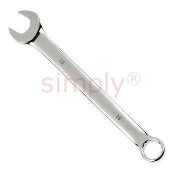 Hardened and Tempered Cyclo 16mm Open / Ring Spanner