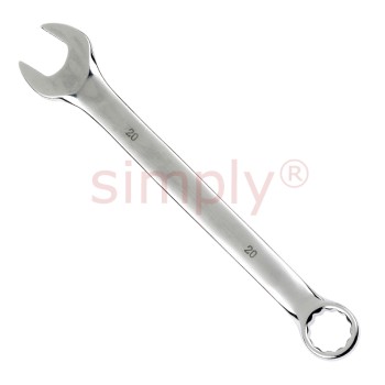 Hardened and Tempered Cyclo 20mm Open / Ring Spanner
