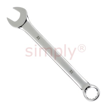 Hardened and Tempered Cyclo 21mm Open / Ring Spanner