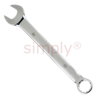 Hardened and Tempered Cyclo 23mm Open / Ring Spanner