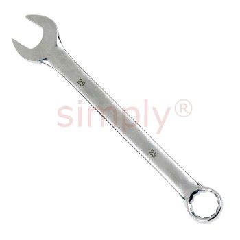 Hardened and Tempered Cyclo 25mm Open / Ring Spanner