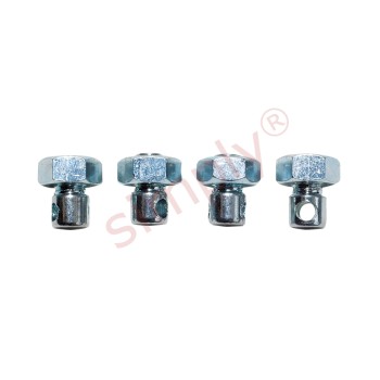 Pack of 4 Mudguard Mounting Nuts and Bolts