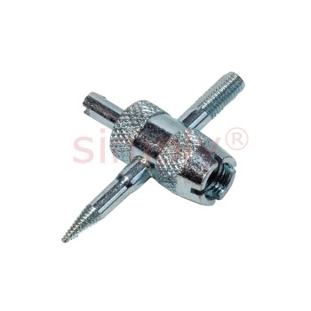 Schrader Valve Removal Re-Threading and Repair Tool