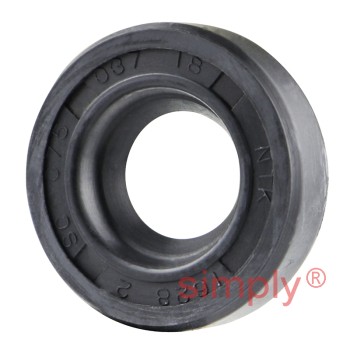 0.37x0.75x0.18 inch Nitrile Rubber Single Lip Rotary Shaft Oil Seal R21 / SC Style