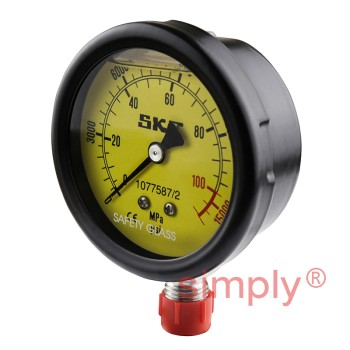 SKF 1077587/2 Pressure Gauges 0-100 Mpa and 63mm / 2.48in Diameter