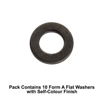 Unifix M24x44x4mm Form A Flat Washers DIN 125A with Self-Colour Finish - Allow 2-3 Days