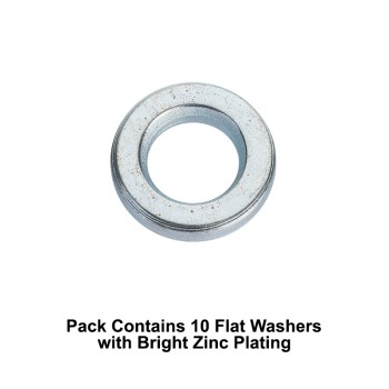 Unifix M12x24x2.3mm Flat Washers ISO 7089 with Bright Zinc Plated Finish