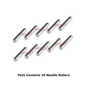1.5x11.8mm Flat Ended Loose Needle Rollers