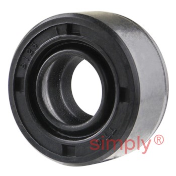 10x21x10TC4 Metric Fork and Damper Nitrile Rubber Oil Seal with Extra Internal Sealing Profile and Raised Outer Sealing Band on Outside Diameter