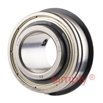 RHP 1125-1CG Full Width Snap Ring Grub Screw Bearing Insert 1 inch Bore 52mm Outside Diameter