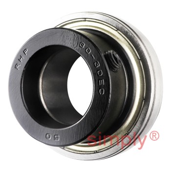 RHP 1230-30ECG Spherical Outside Flat Back Collar Bearing Insert 30mm Bore 62mm Outside Diameter