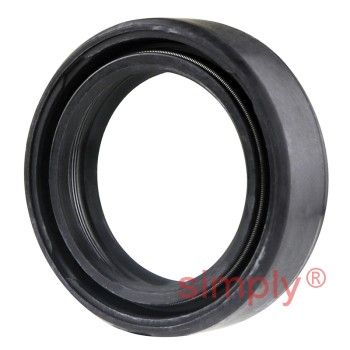 12x22x8DC Metric Fork and Damper Nitrile Rubber Oil Seal with 2 Opposite Facing Individually Sprung Sealing Lips