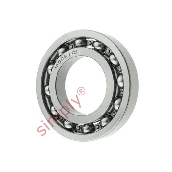 Major Branded 16005C3 Open Deep Groove Ball Bearing 25x47x8mm