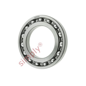 16009 Budget Open Type Deep Groove Ball Bearing 45x75x10mm