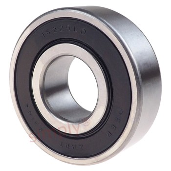 Major Branded 16222RS Rubber Sealed Deep Groove Ball Bearing 0.5625x1.375x0.4375 inch - Allow 2-3 Days