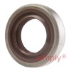 16x28x7mm TB / R6 Metal Cased Double Lip FKM Rubber Metric Rotary Shaft Oil Seal with Garter Spring