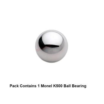 1.5mm Diameter Monel K500 Balls - Allow 1-2 Days