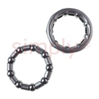 Pack of 2 Weldtite 5/16 inch Bottom Bracket Ball Race Cages