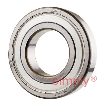 SKF 2082Z Metal Shielded Filling Slot Ball Bearing 40x80x18mm