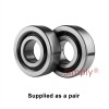 Major Branded Matched Pair Super Precision Angular Contact Thrust Ball Bearing 20x47x15mm