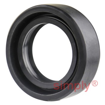 20x30x10DC Metric Fork and Damper Nitrile Rubber Oil Seal with 2 Opposite Facing Individually Sprung Sealing Lips