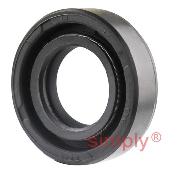 20x36x10DC Metric Fork and Damper Nitrile Rubber Oil Seal with 2 Opposite Facing Individually Sprung Sealing Lips