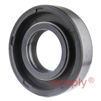 20x40x10DC Metric Fork and Damper Nitrile Rubber Oil Seal with 2 Opposite Facing Individually Sprung Sealing Lips