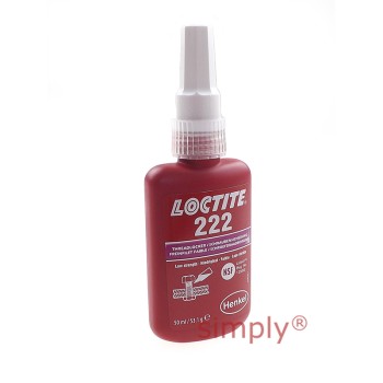 Loctite 222 Low Strength Threadlocking Adhesive 50ml