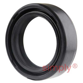 25x35x10DC Metric Fork and Damper Nitrile Rubber Oil Seal with 2 Opposite Facing Individually Sprung Sealing Lips