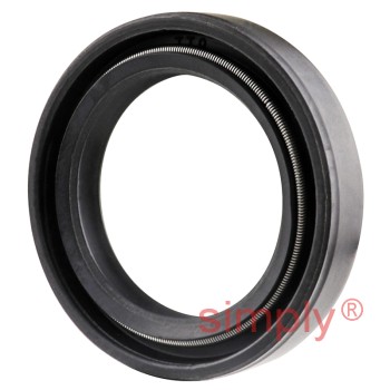 25x35x7DC Metric Fork and Damper Nitrile Rubber Oil Seal with 2 Opposite Facing Individually Sprung Sealing Lips