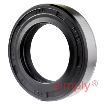 25x40x9TC4 Metric Fork and Damper Nitrile Rubber Oil Seal with Extra Internal Sealing Profile and Raised Outer Sealing Band on Outside Diameter