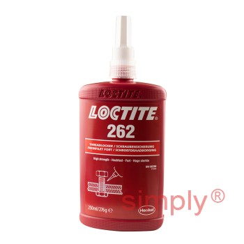 Loctite 262 Medium/High Strength Threadlocking Adhesive 250ml