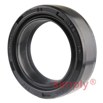 26x37x10.5TC4 Metric Fork and Damper Nitrile Rubber Oil Seal with Extra Internal Sealing Profile and Raised Outer Sealing Band on Outside Diameter