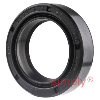 27x39x10.5TC4 Metric Fork and Damper Nitrile Rubber Oil Seal with Extra Internal Sealing Profile and Raised Outer Sealing Band on Outside Diameter