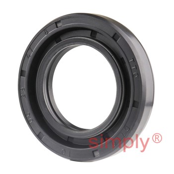 28x47x8DC Metric Fork and Damper Nitrile Rubber Oil Seal with 2 Opposite Facing Individually Sprung Sealing Lips