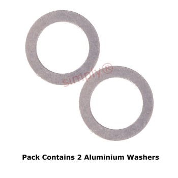 Aluminium Sealing Washers 10x13x1mm