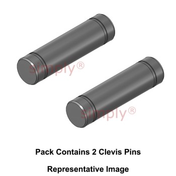 Chiavette PC12 CNOMO Steel Clevis Pins 12x45mm - Allow 7-10 Days