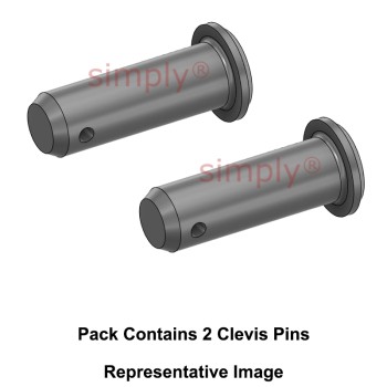 Chiavette PD5 Steel Clevis Pins 5x15mm - Allow 7-10 Days
