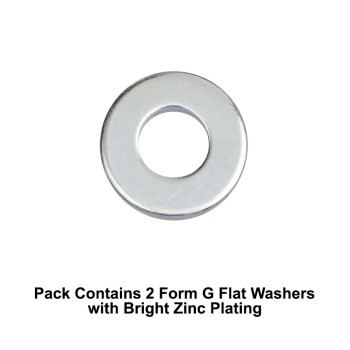 Unifix M30x90x8mm Form G Flat Washers BS 4320G with Bright Zinc Plated Finish - Allow 2-3 Days