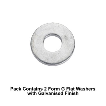 Unifix M24x72x6mm Form G Flat Washers BS 4320G with Galvanised Finish - Allow 2-3 Days